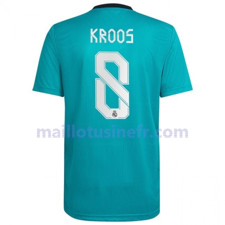Maillot de Foot Real Madrid Toni Kroos 8 Troisième 2021-22 Maillot de Foot Real Madrid Toni Kroos 8 Troisième 2021-22
